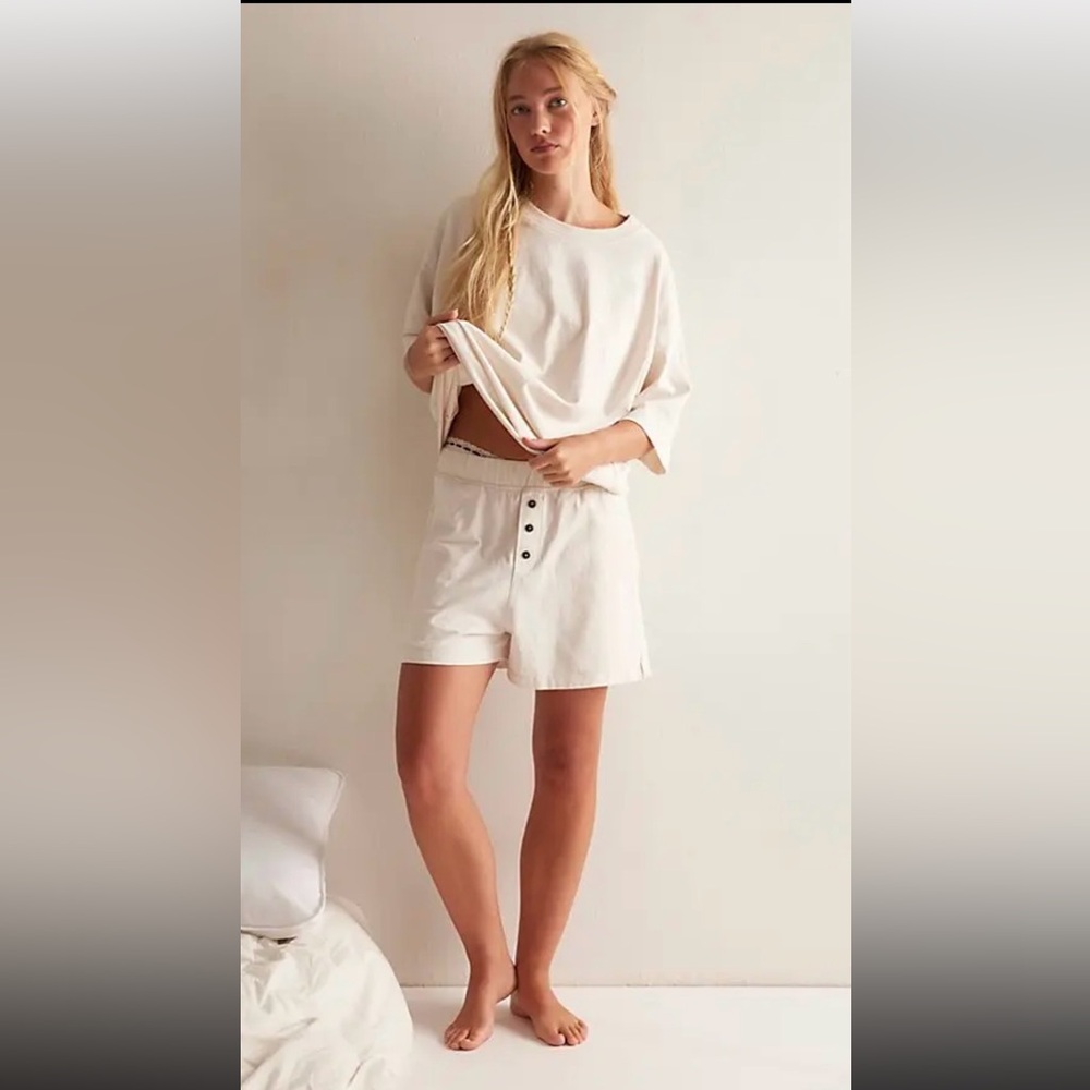 Free People Intimately x Ragabond Lounge Set | Sand | Small | NWT